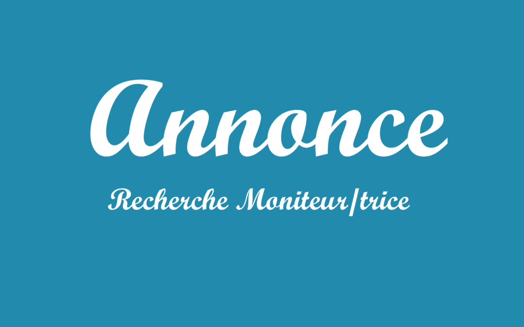 Moniteur/trice garçon 9-12 ans